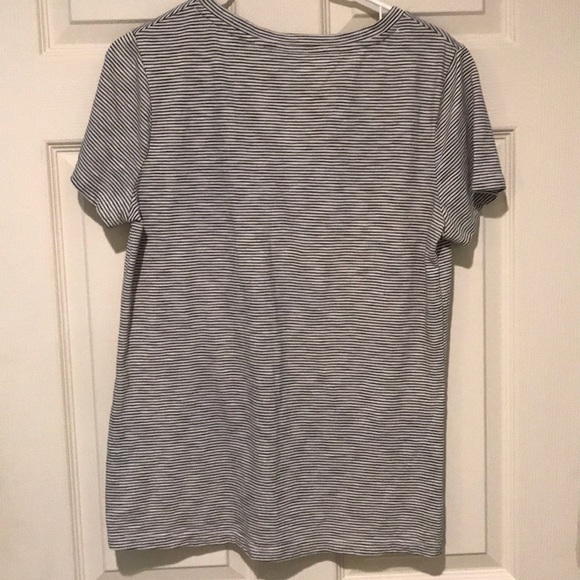 (Mossimo) Striped V-Neck Tee - Picture 4 of 4